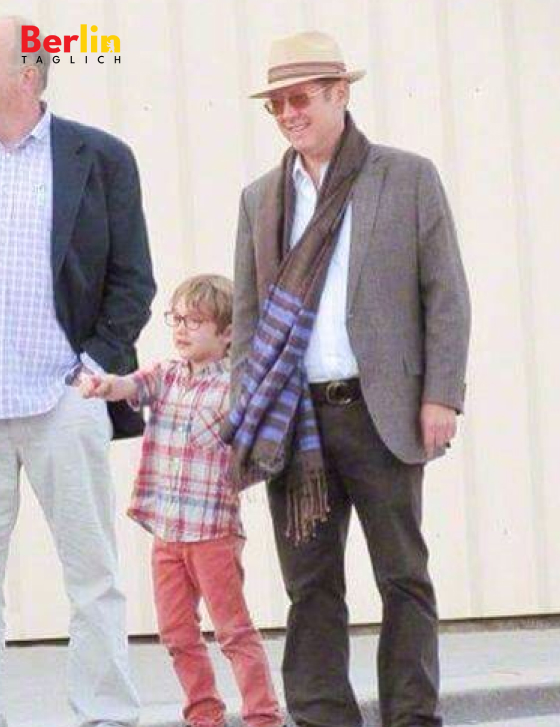 Nathaneal Spader mit seinem Vater (Quelle: Pinterest)