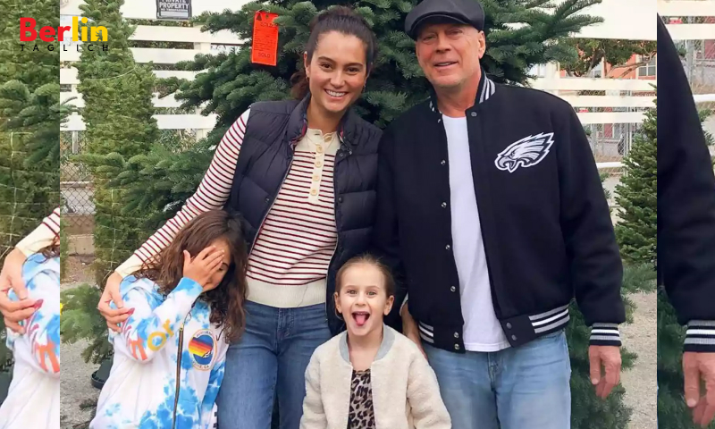 Bruce Willis mit Ehefrau Emma Heming Willis und ihren Töchtern. EMMA HEMING WILLIS Quelle: INSTAGRAM